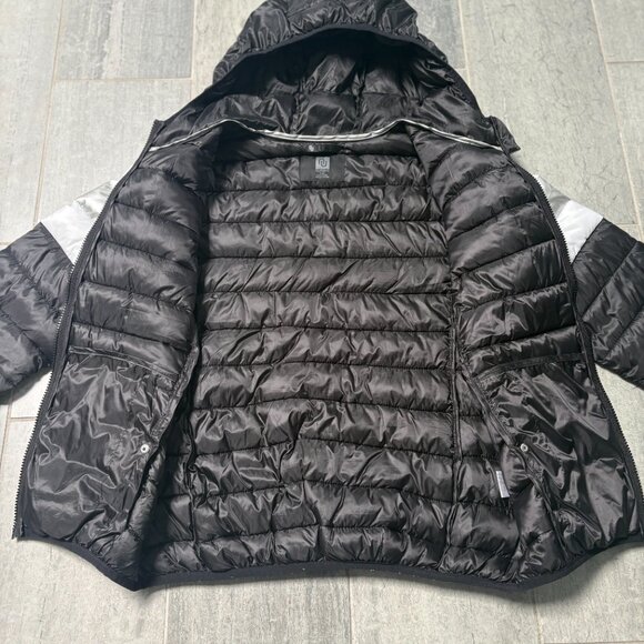 Numero by Free People Quilted Packable Hooded Full Zip Puffer Jacket Size Large - Picture 5 of 10